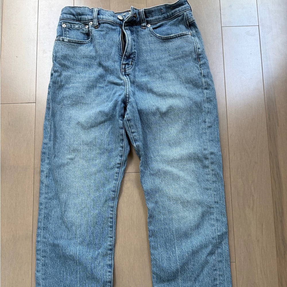 Madewell 90s straight leg size 10 jeans